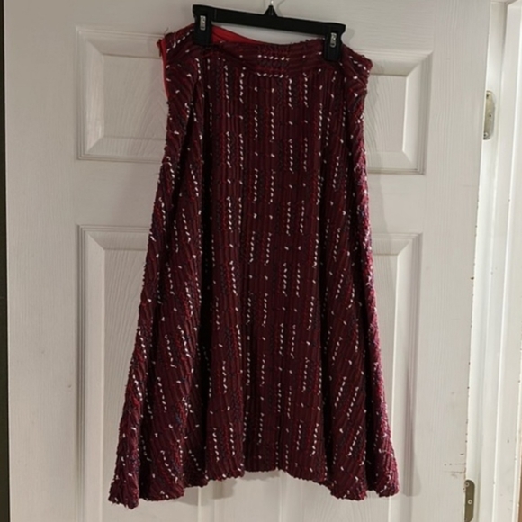 Anthro Anisa Textured Skirt - Picture 2 of 6